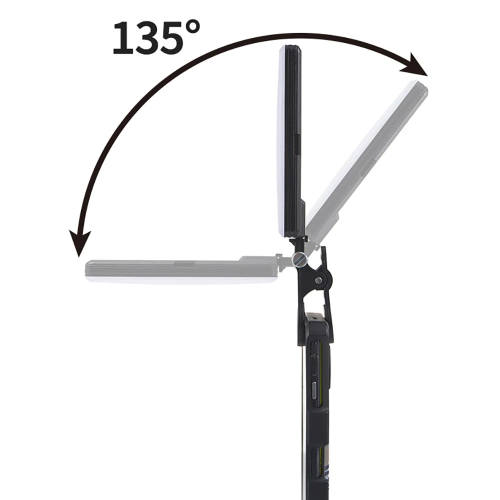 TokCast LED Pro – Foco LED RGB portátil para móvil, cámara y PC